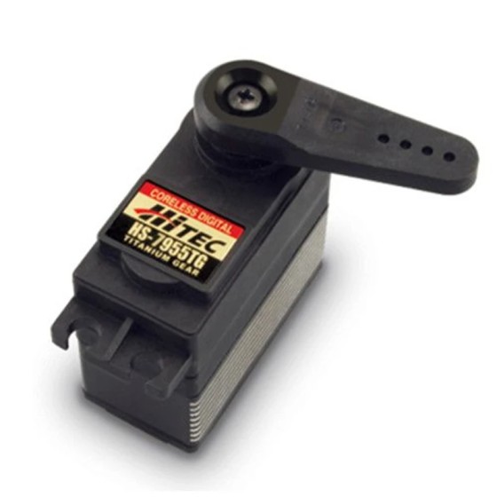 Hitec HS-7955TG High Torque Titanium Metal Gear Coreless Ultra Premium Rc Servo for FPV Rc Drone